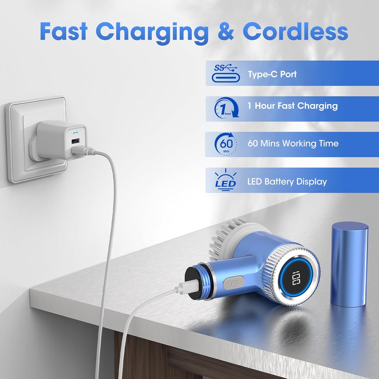 Electric Spin Scrubber